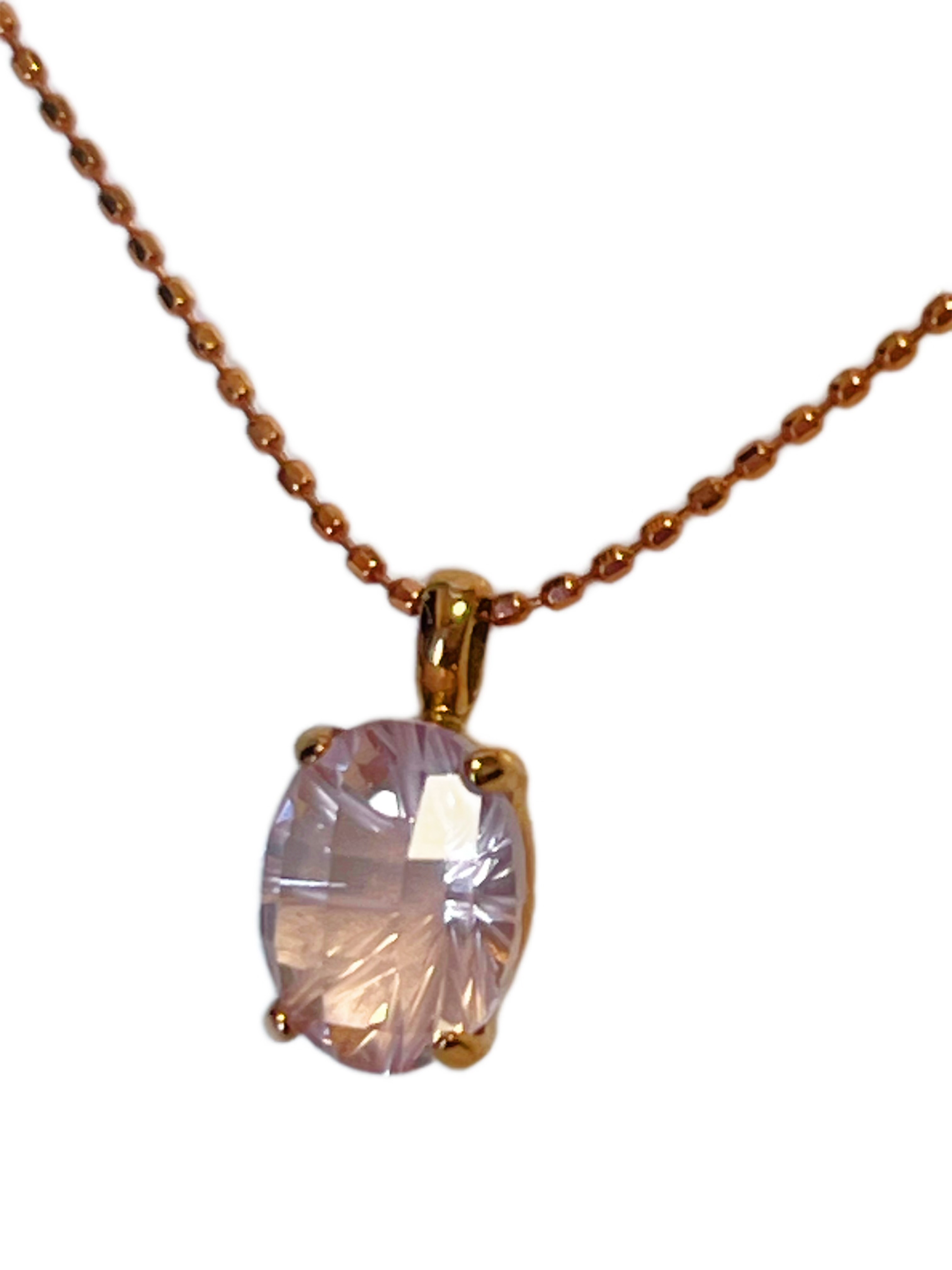 ピンクアメジスト ペンダント