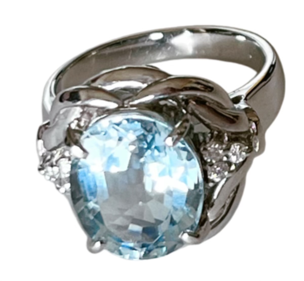 ブルートパーズ リング